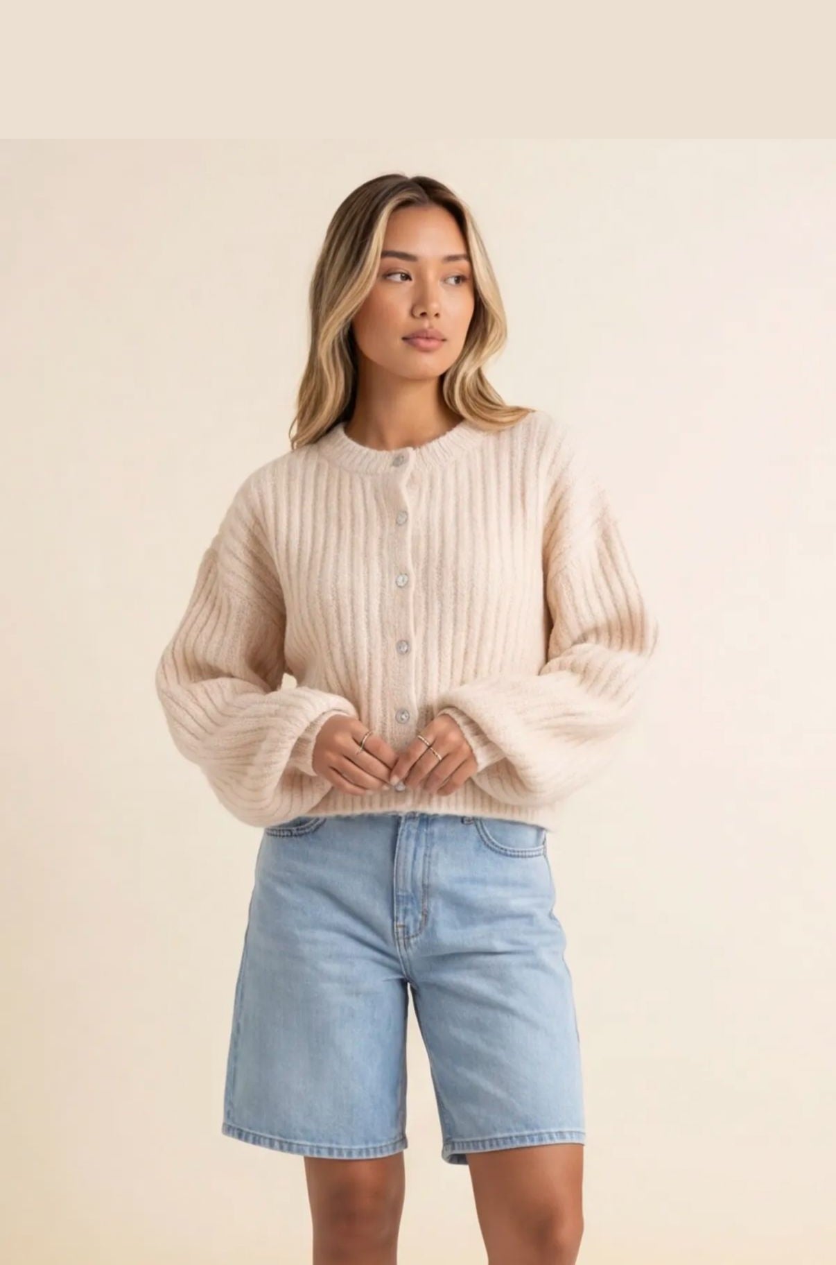 Classic Button-Down Cardigan