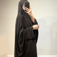 PREMIUM JERSEY KHIMAR ABAYA SET - BRUIN