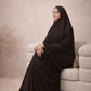 PREMIUM JERSEY KHIMAR ABAYA SET - BRUIN