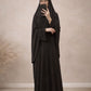 PREMIUM JERSEY KHIMAR ABAYA SET - BRUIN